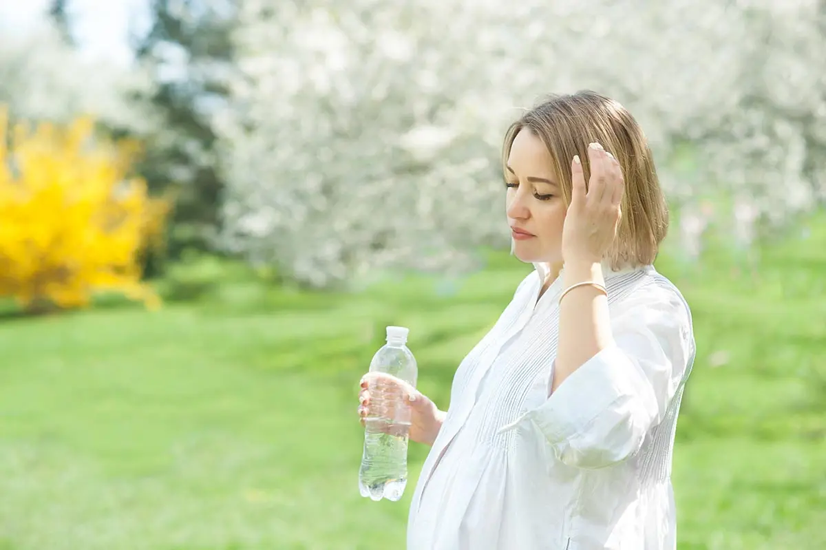Что пить беременной в жару
