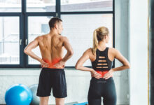 back pain gym