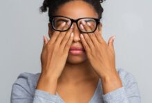 eyes pain